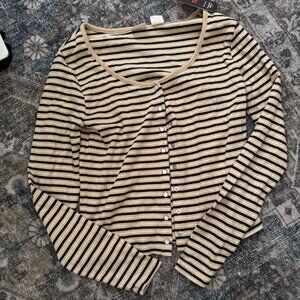 Levi's Long Sleeve Ribbed Tee Size M